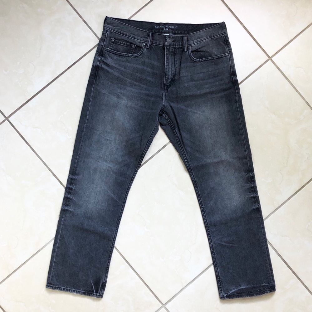 👖 Banana Republic Gray Jeans 36X30
